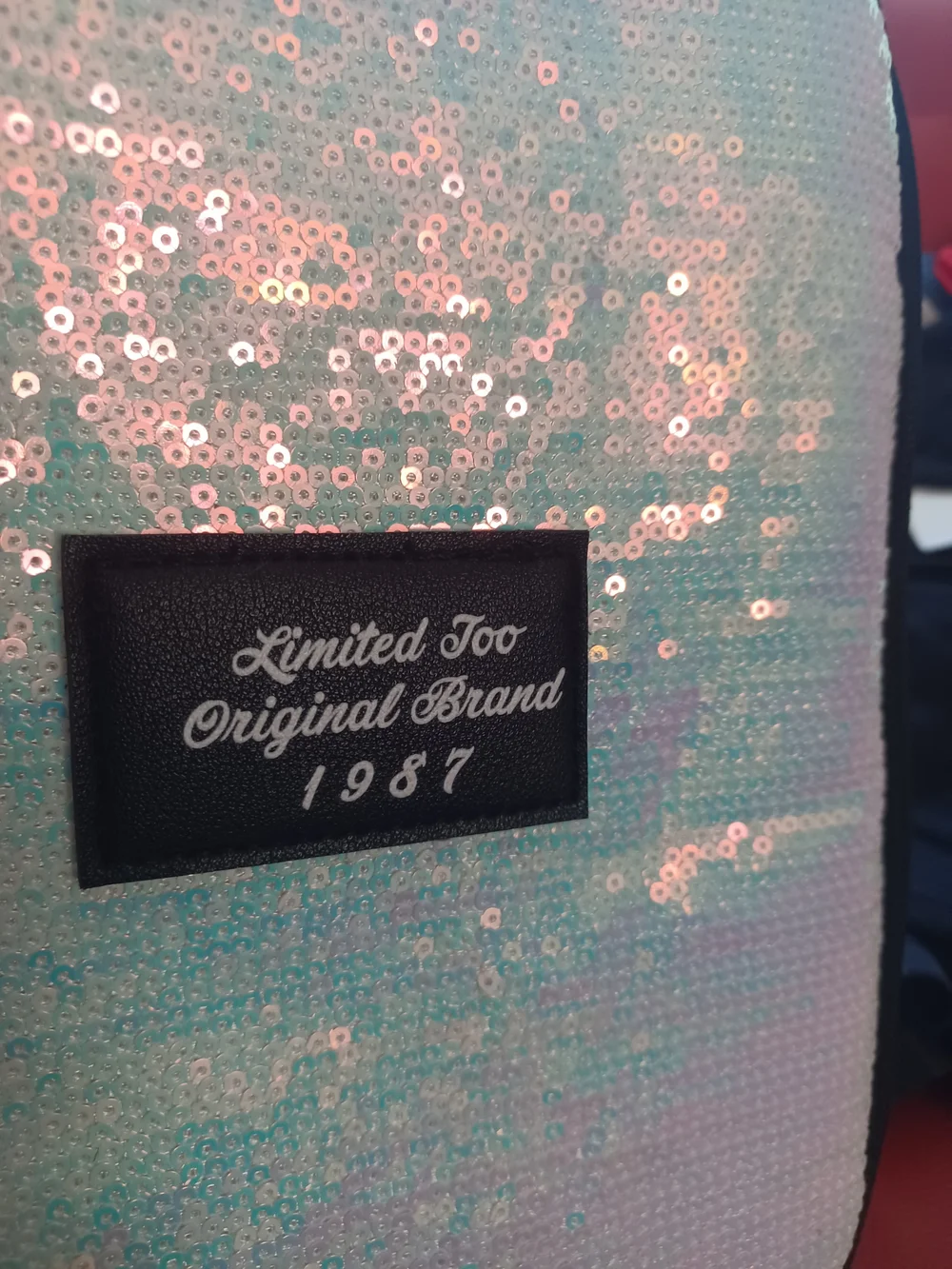 Limited Too Pink Sequin Backpack - Men's Fashion Bag